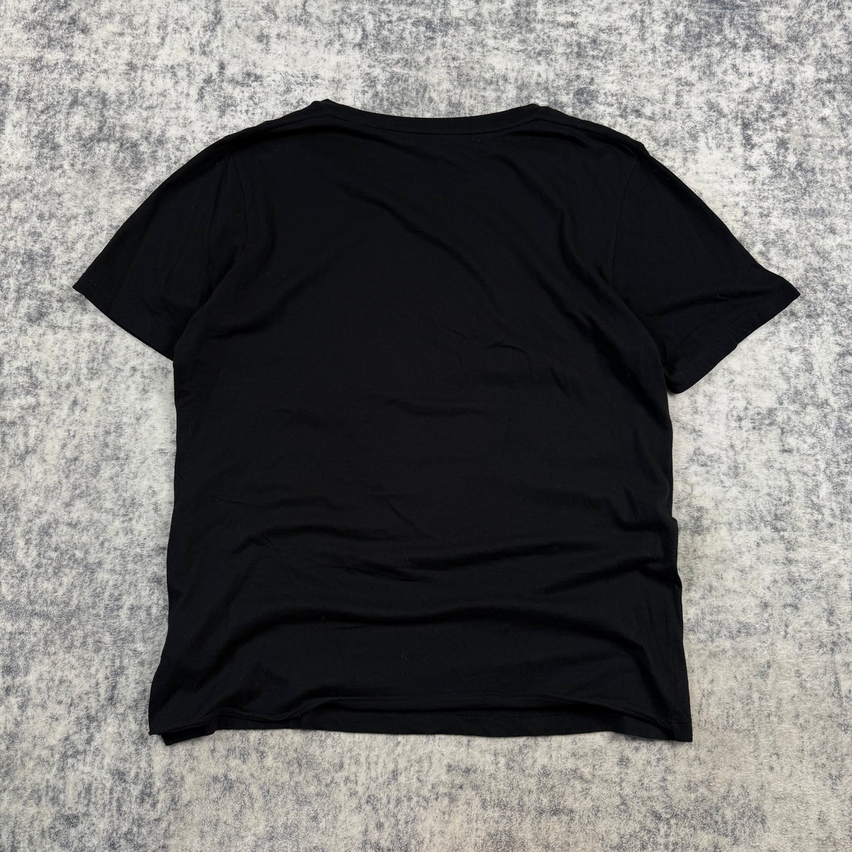 Saint Laurent SS/18 Signature Neck Logo ‘Black’ T-Shirt
