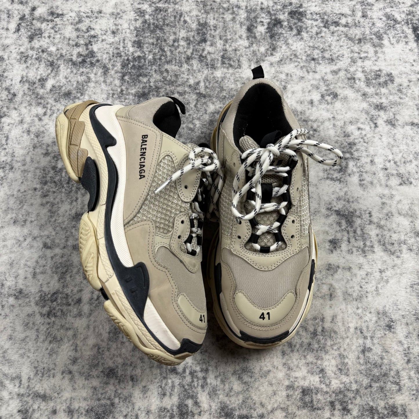 Balenciaga Triple S ‘Beige/Black’ Sneakers