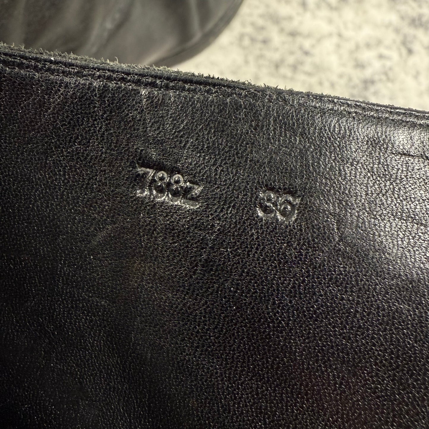 Guidi 788Z Horse Leather ʼBlack’ Back Zip Boots