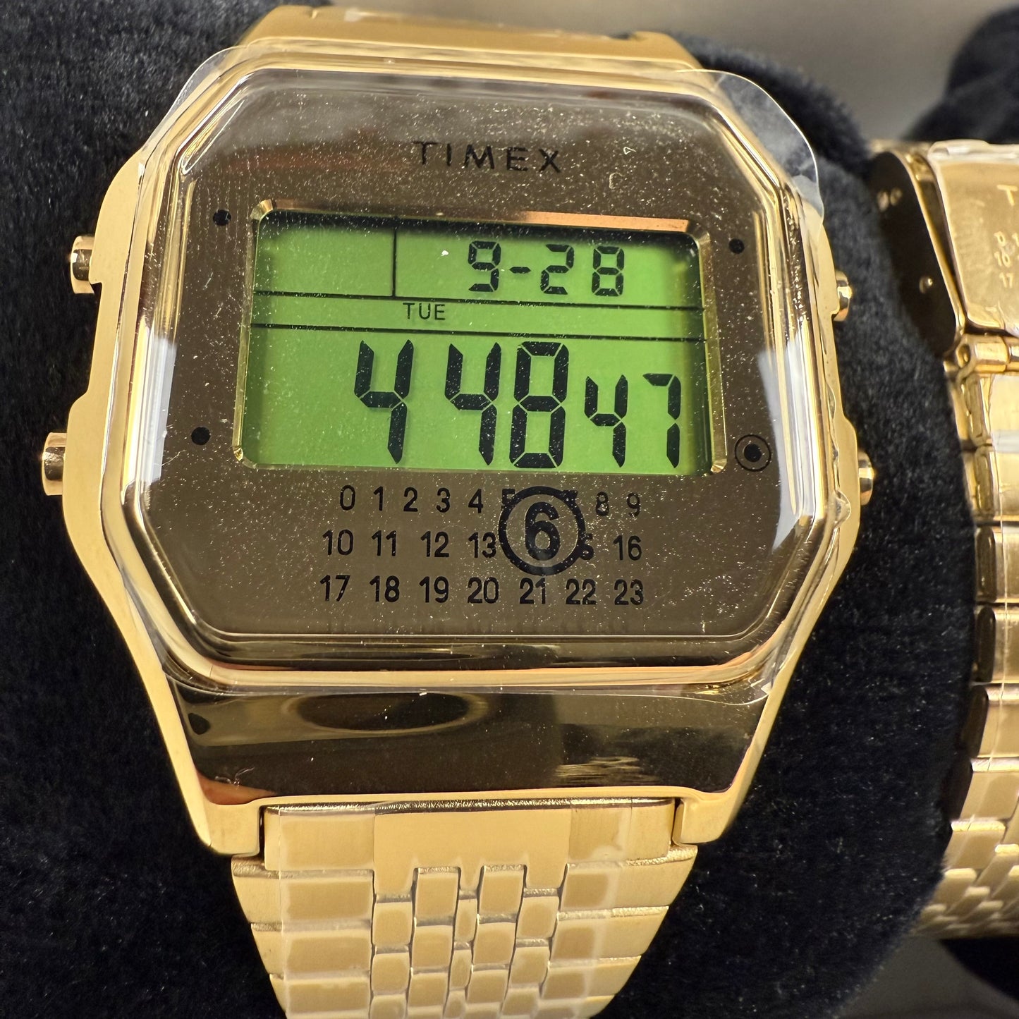 MM6 Maison Margiela x Timex Gold Digital Watch Set