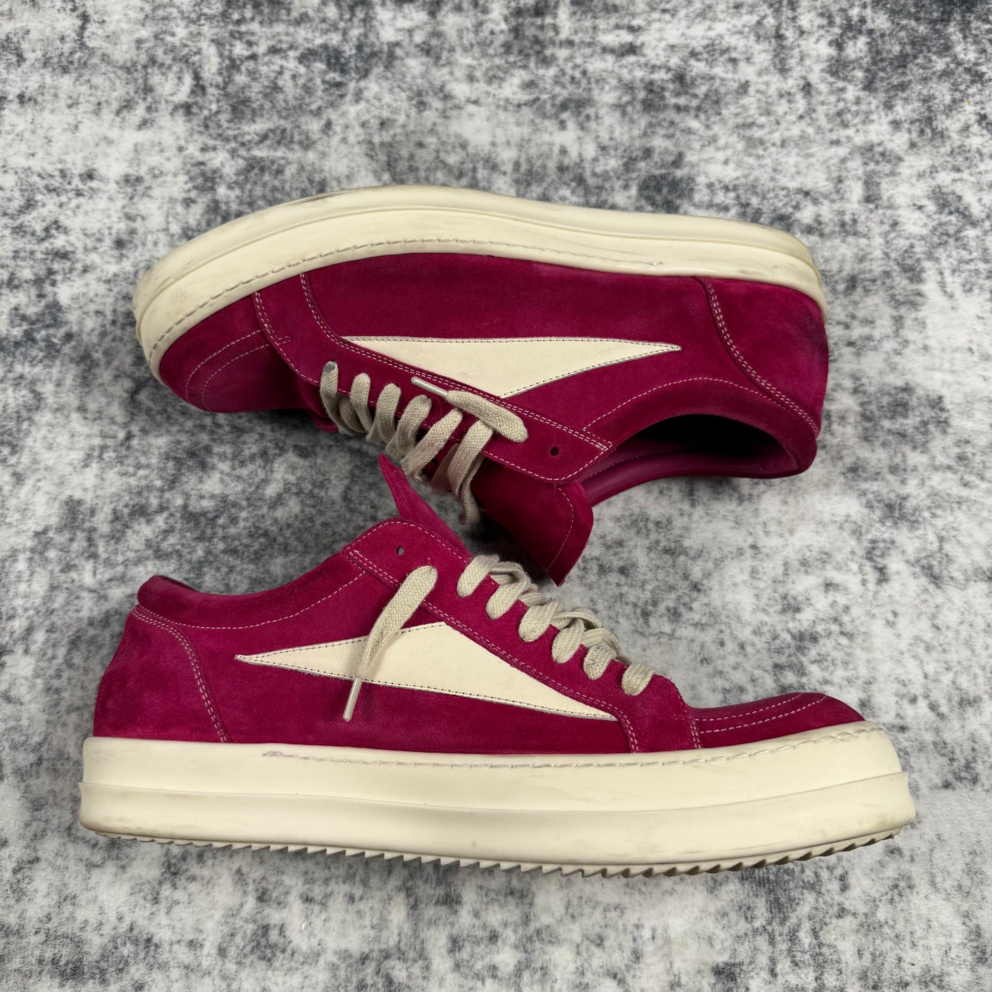 Rick Owens Vintage Vans Suede ‘Pink’ Shoes