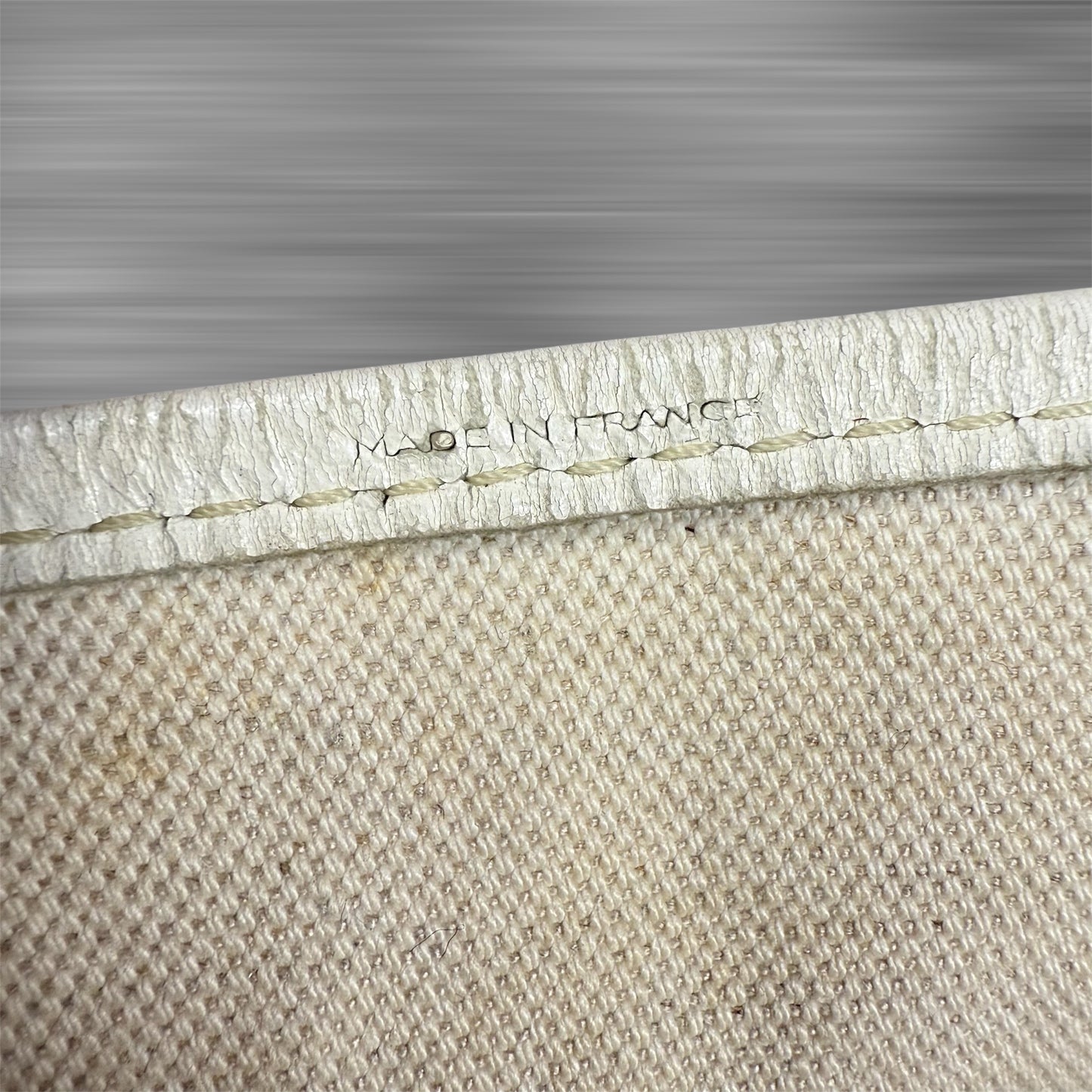 Goyard St. Louis PM Tote Bag Coated Canvas Leather White