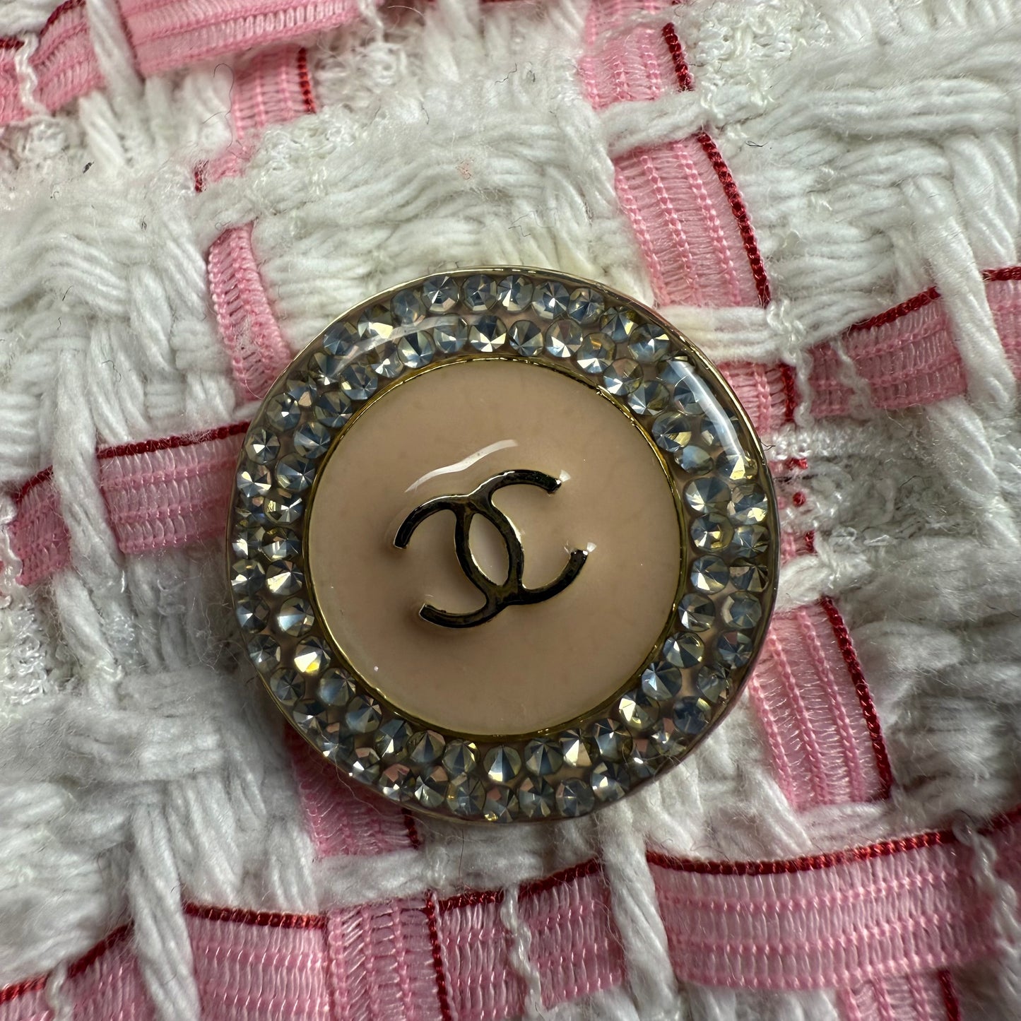 Chanel 2022 Tweed Pattern Evening Jacket