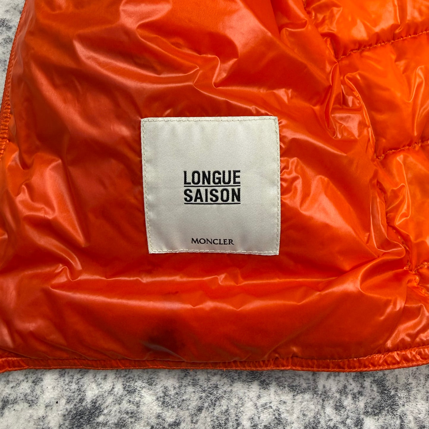 Moncler Gilet Gui ‘Orange’ Puffer Vest