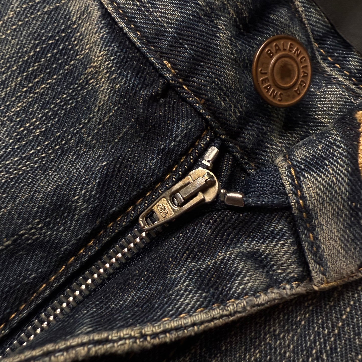 Balenciaga Flared Distressed Jeans