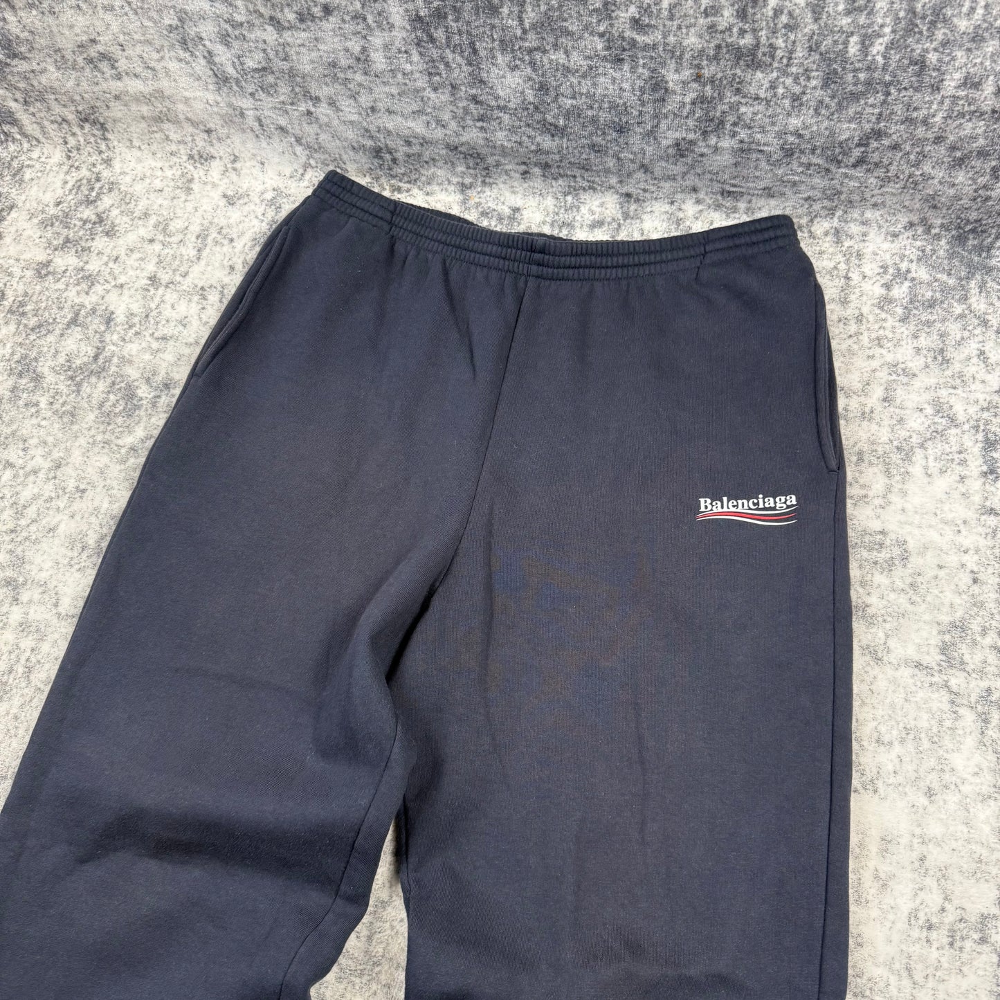 Balenciaga Campaign Logo ‘Navy’ Sweatpants