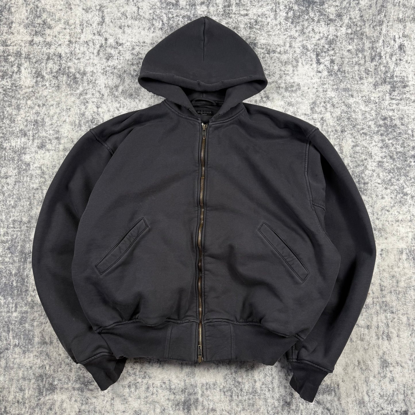 Balenciaga AGAICNELAB Hooded Bomber ‘Black’ Jacket