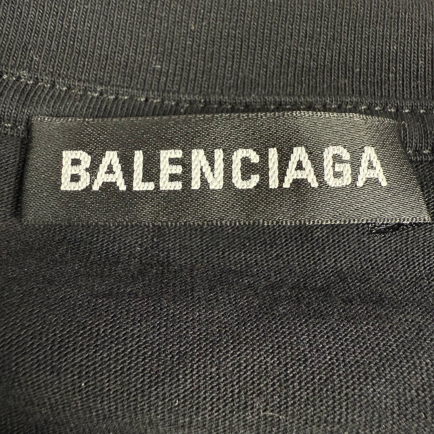 Balenciaga Big Logo ‘Black’ T-Shirt