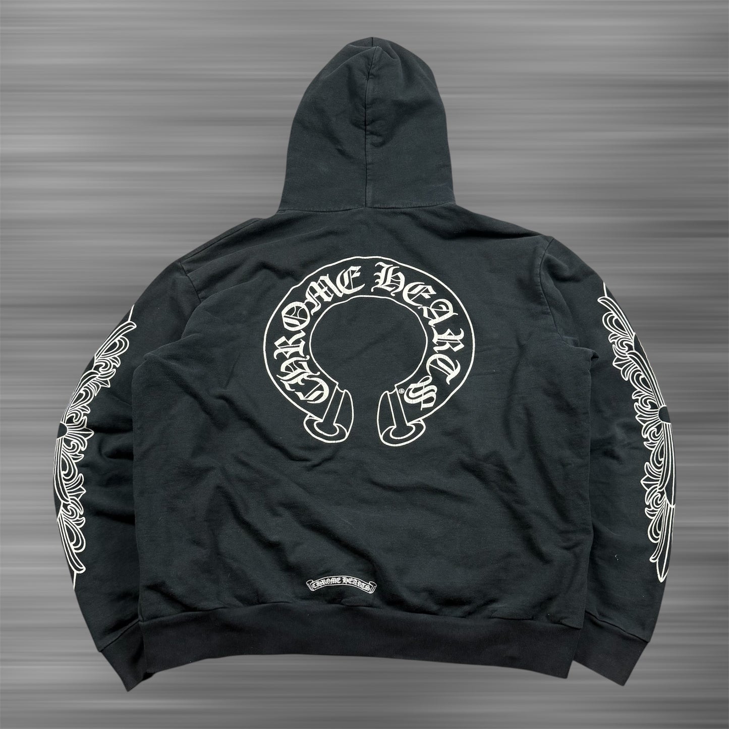 Chrome Hearts Horseshoe Floral ‘Black’ Hoodie