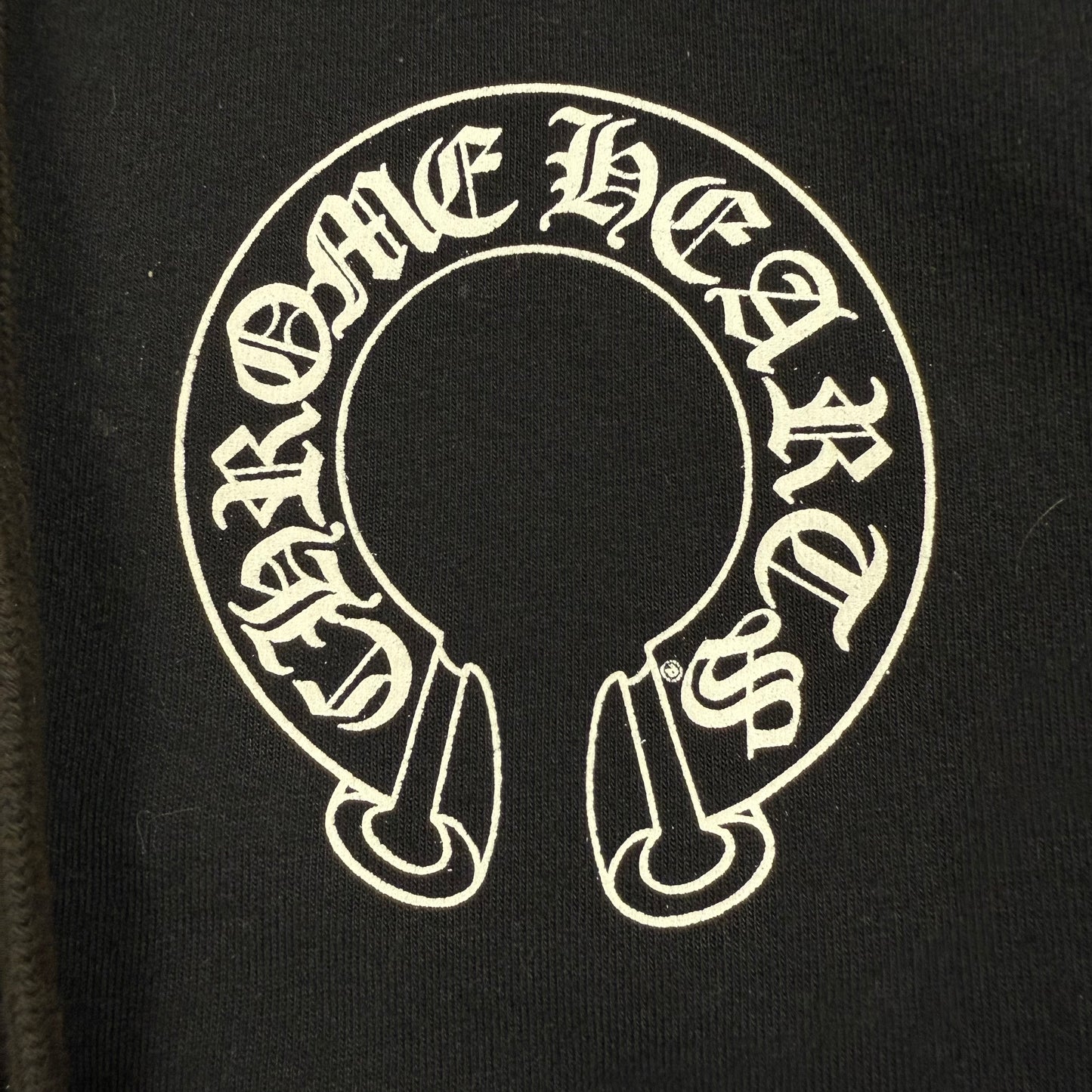 Chrome Hearts Floral Horseshoe Zip Up Hoodie