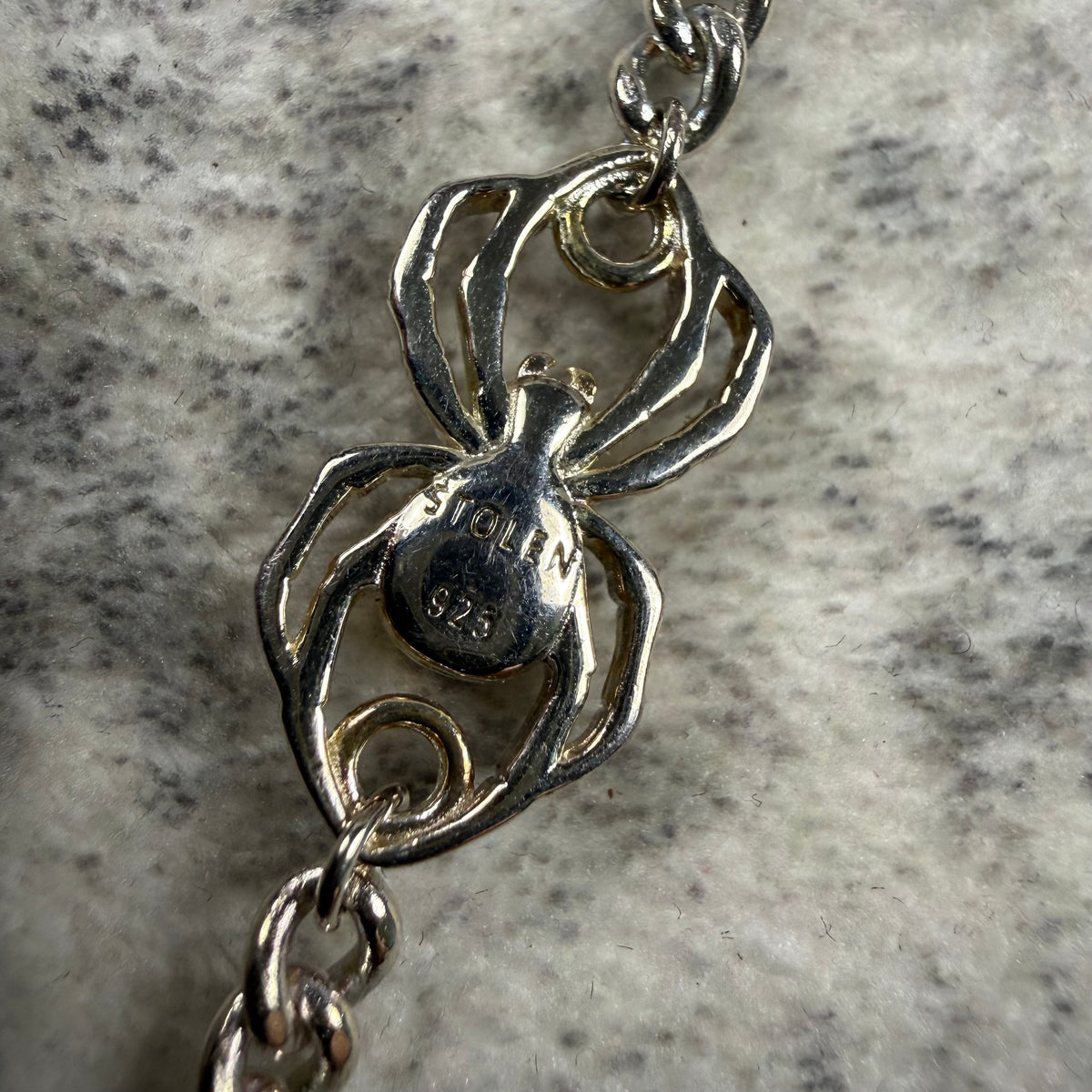 Stolen Girlfriends Club Sterling Silver Spider Bracelet