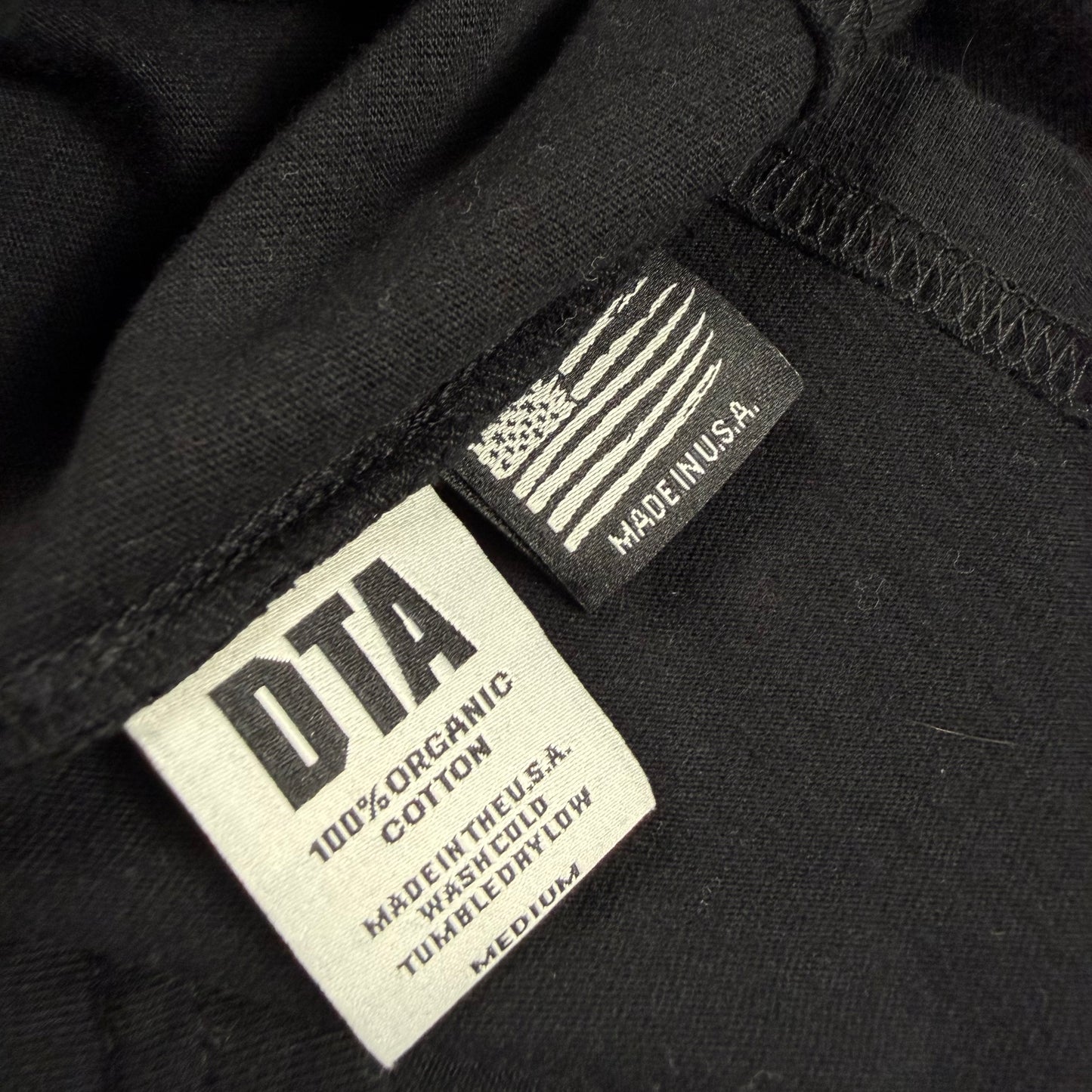 DTA Don’t Trust Anyone Distressed ‘Black’ T-Shirt