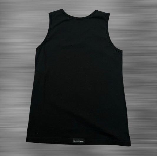 Balenciaga Black Tank Top