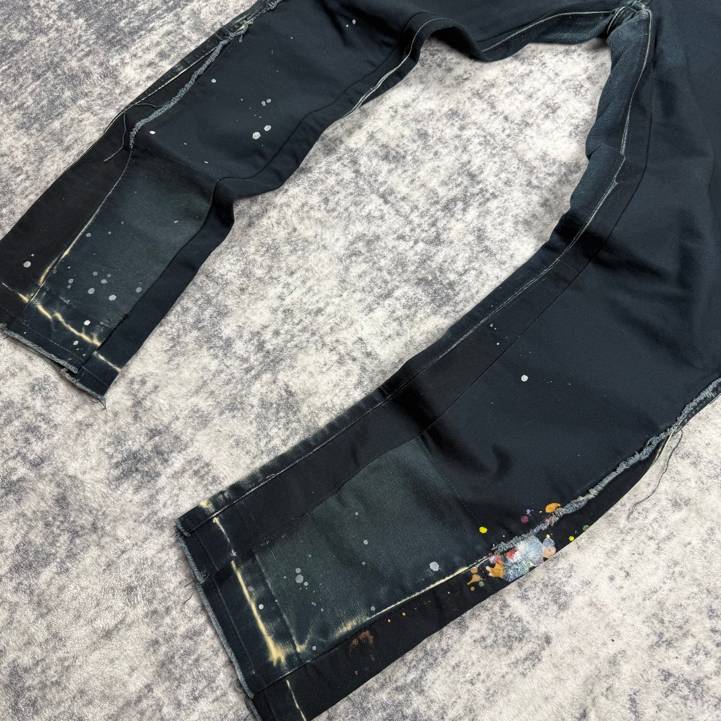 Gallery Dept. Paint Splatter LA Flared Carpenter Jeans