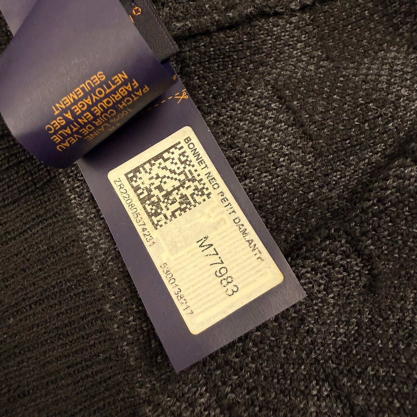 Louis Vuitton Néo Petit Damier ‘Black’ Beanie