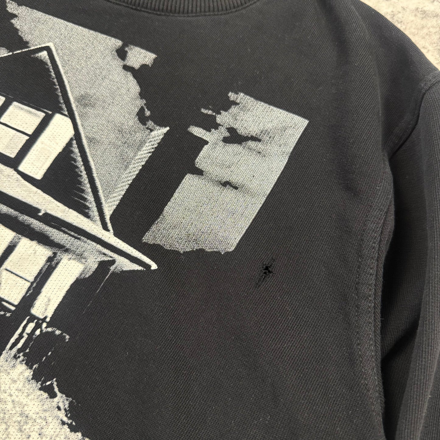 Givenchy L.A. House ‘Black’ Distressed Sweatshirt