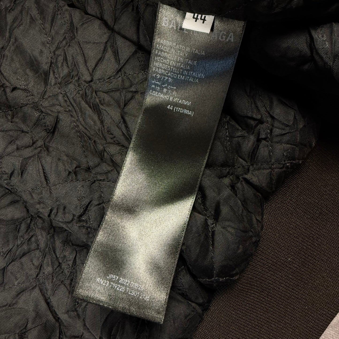 Balenciaga Sporty B Taxi Leather Jacket