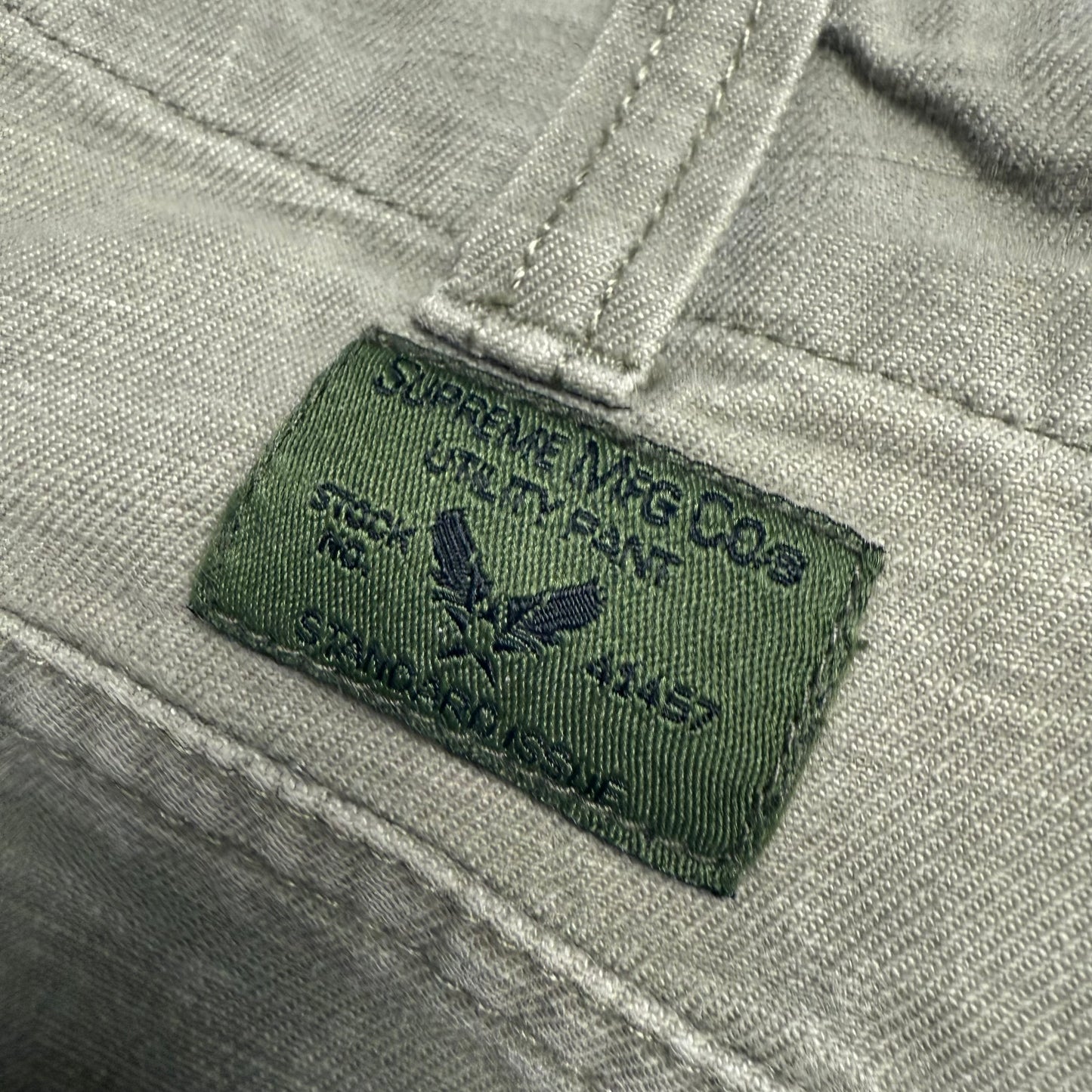 Supreme Cargo Khakis Military ‘Green’ Pants