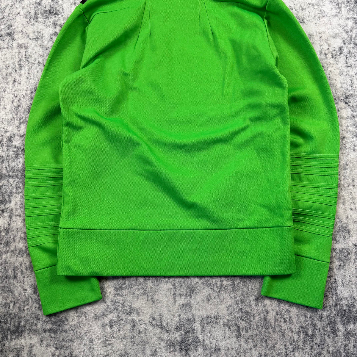 Dior Homme AW03 by Hedi Slimane Luster Neon Green Runway Hoodie