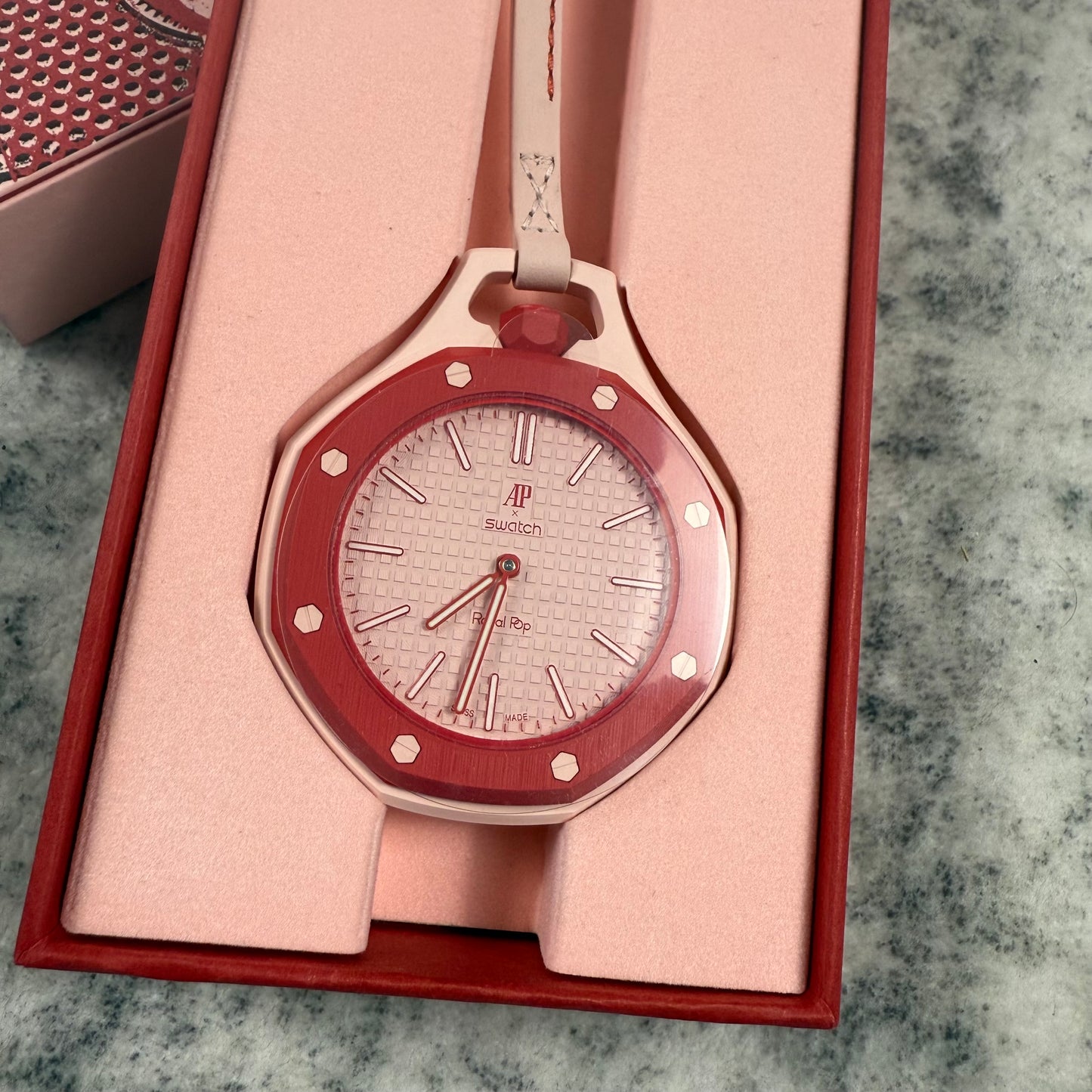 Audemars Piguet x Swatch Royal Pop ‘OTTO ROSSO’ Watch