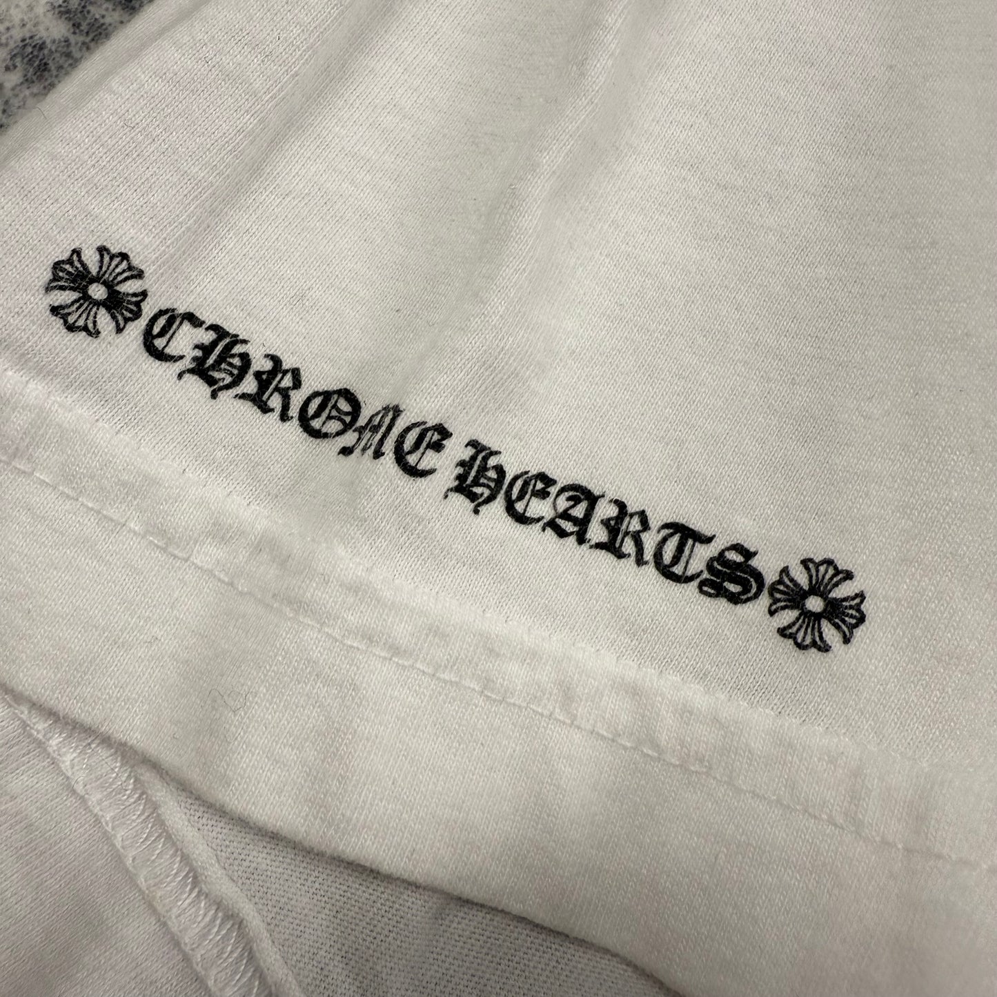 Chrome Hearts Horse Shoe ‘White’ Logo Pocket T-Shirt