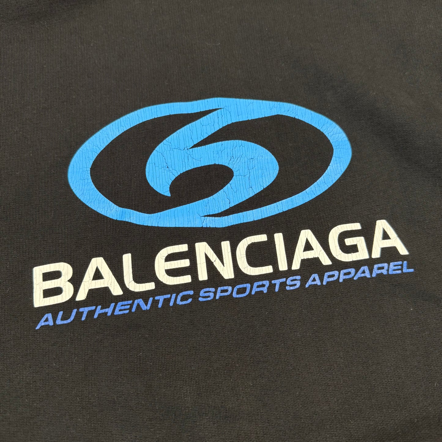 Balenciaga Surfer ‘Black’ Logo Hoodie