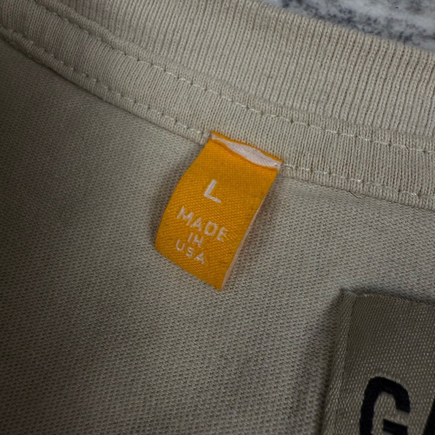 Gallery Dept. Hollywood, CA. Logo ‘Beige’ T-Shirt