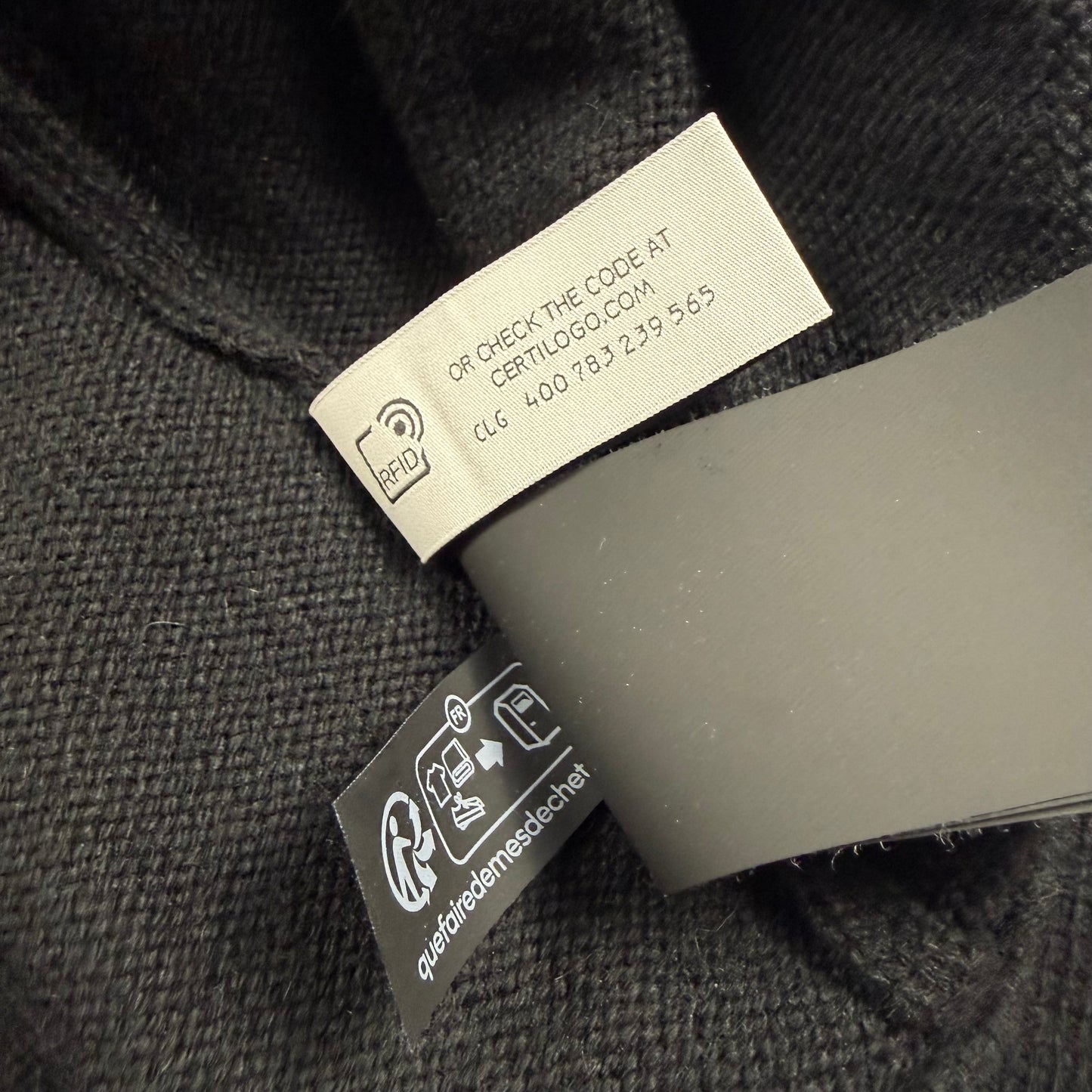 Palm Angels Monogram Knitted ‘Black’ Hoodie