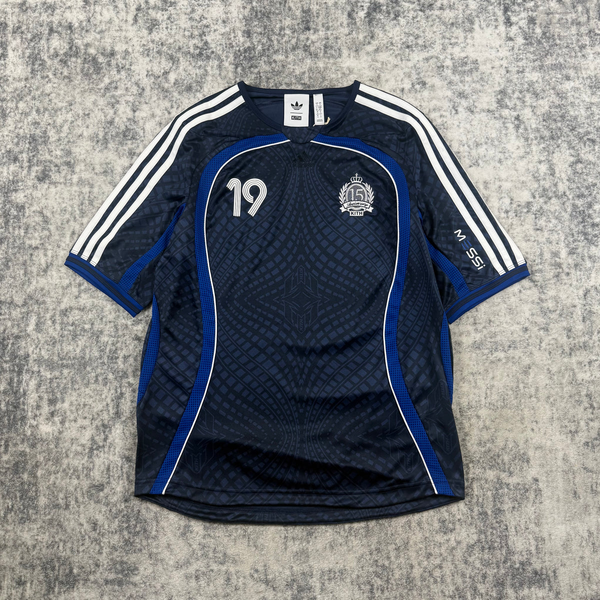 Kith x Adidas Messi Football 2006 “Night Navy” Jersey