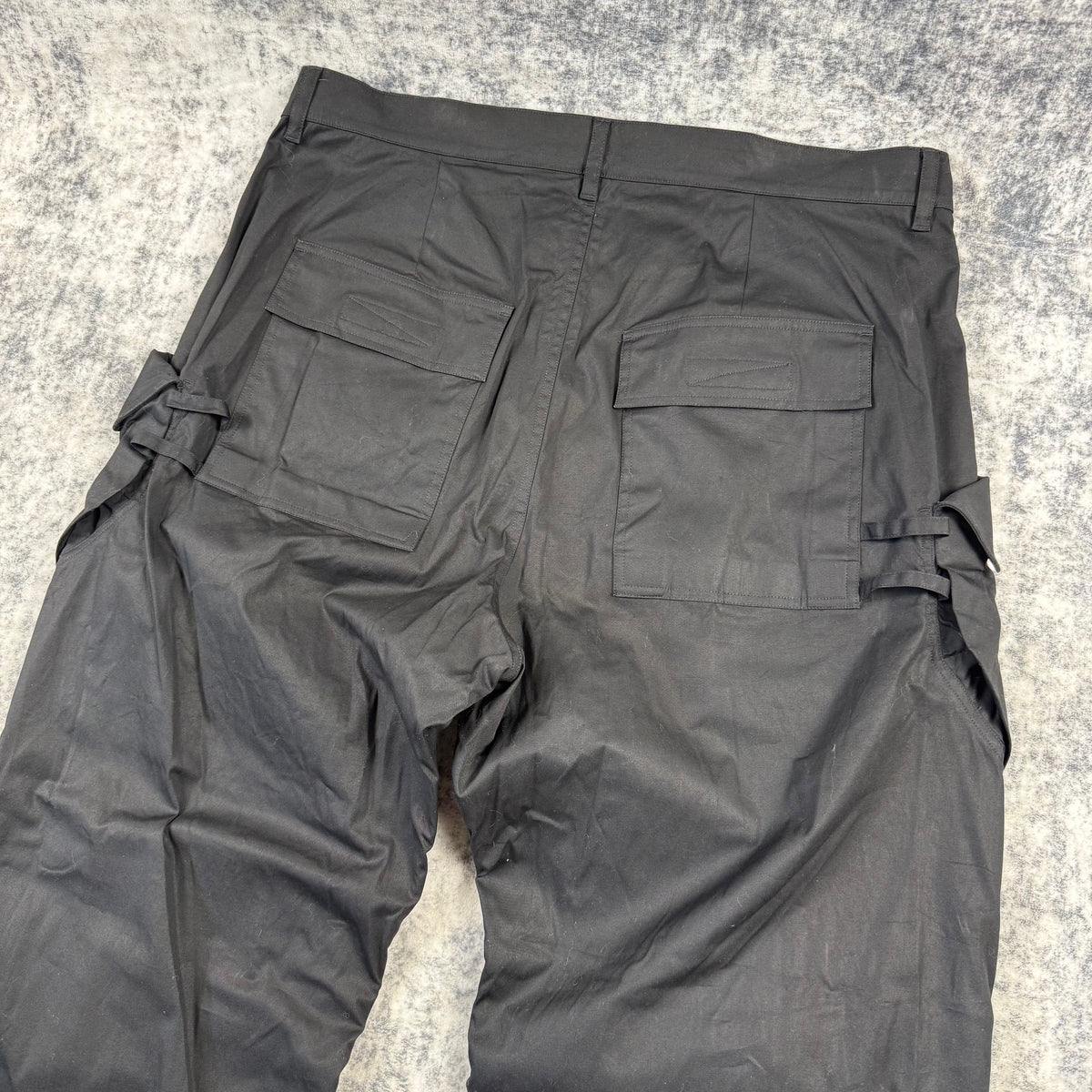 Rick Owens SS/24 Lido Stefan Cargo ‘Black’ Pants