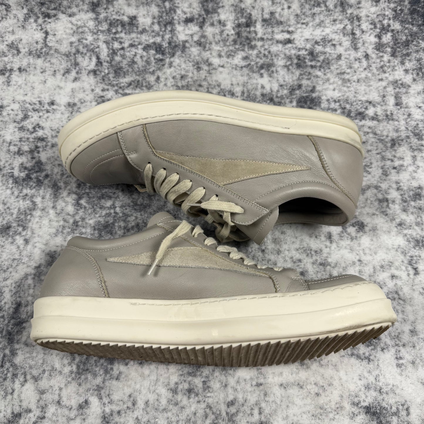 Rick Owens Vintage Vans Leather ‘Pearl’ Shoes