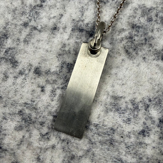 Parts of Four Sterling Silver Plate Pendant Necklace