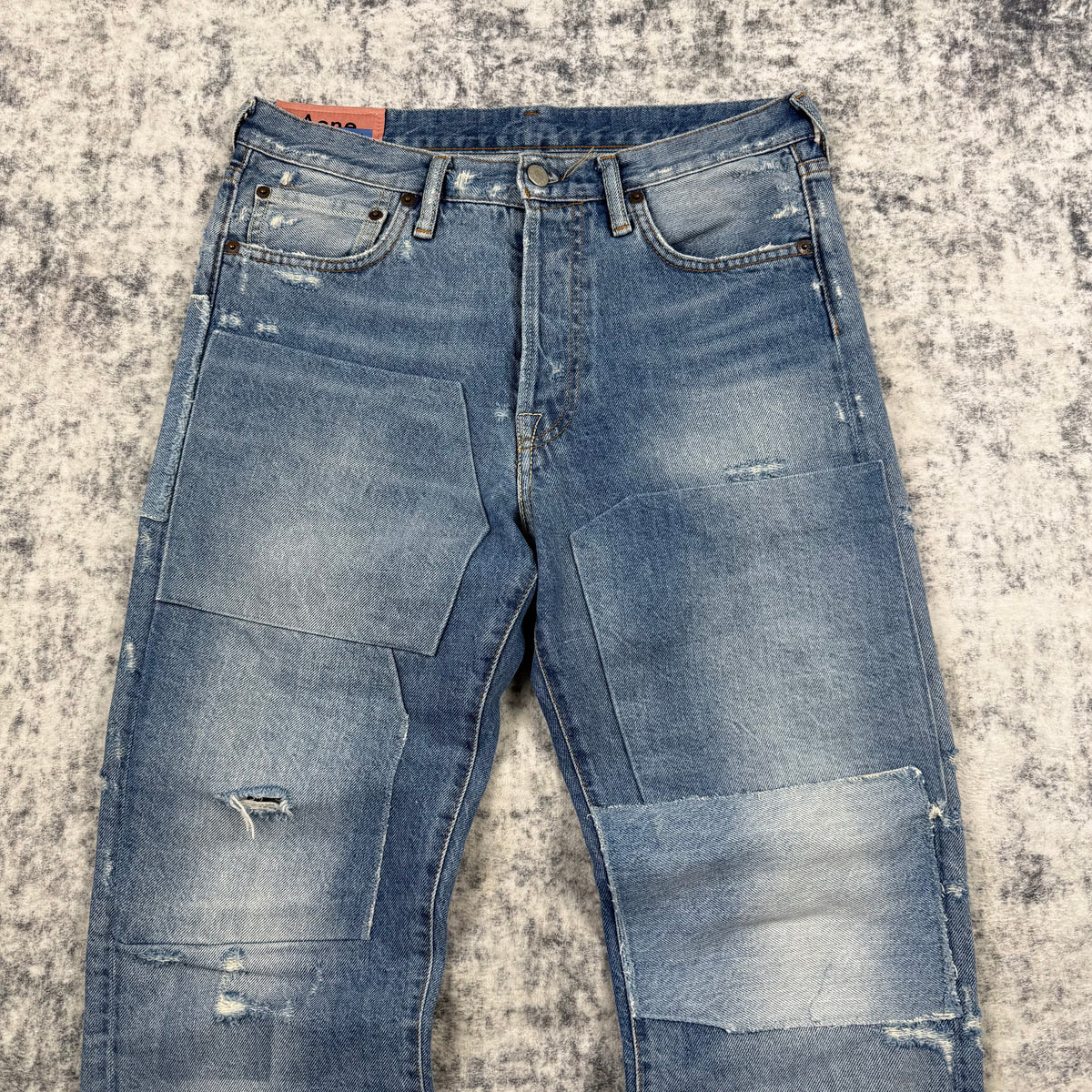 Acne Studios 1996 Vintage Patchwork Distressed Jeans