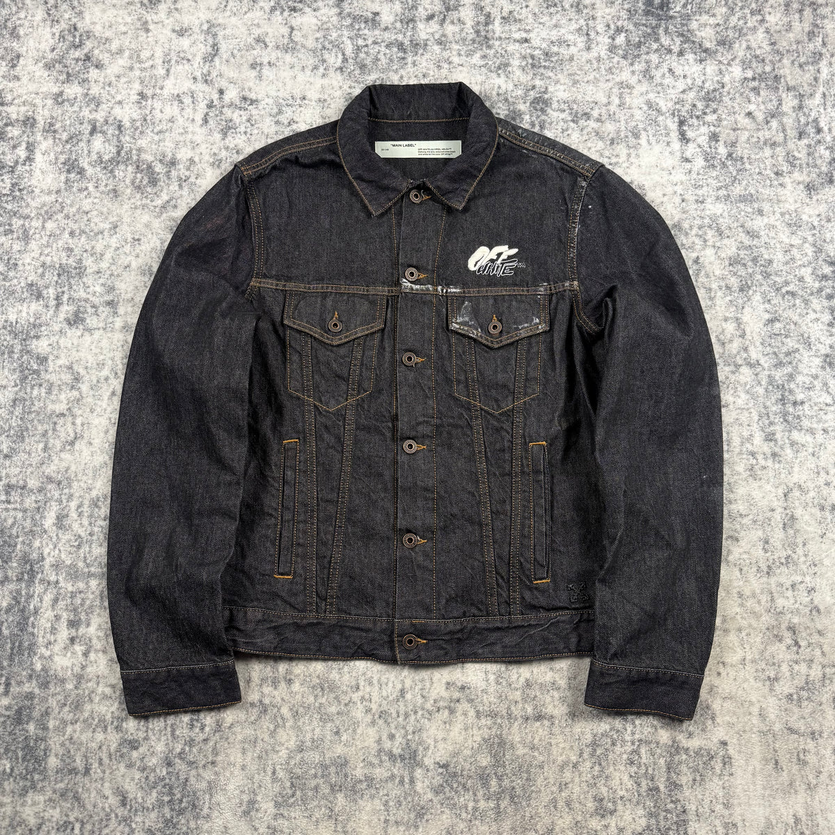 OFF-WHITE™ Arrow Slim Denim Jacket
