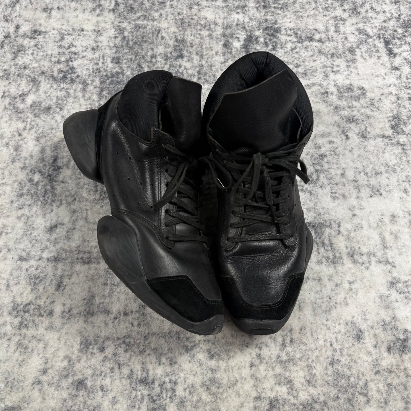 Rick Owens x Adidas ‘Black’ Runner Shoes