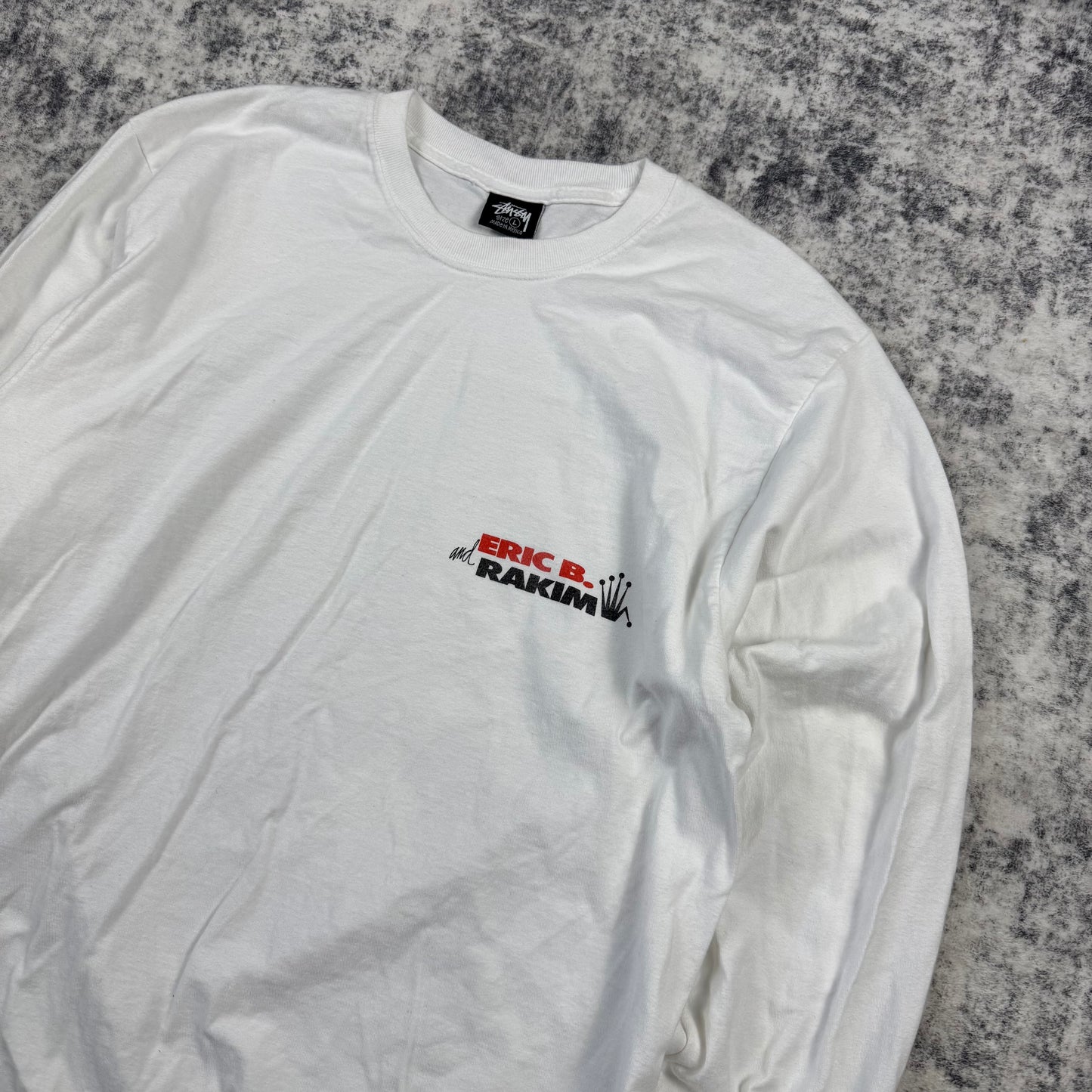 Stüssy x Eric B. & Rakim “Paid In Full” Long Sleeve