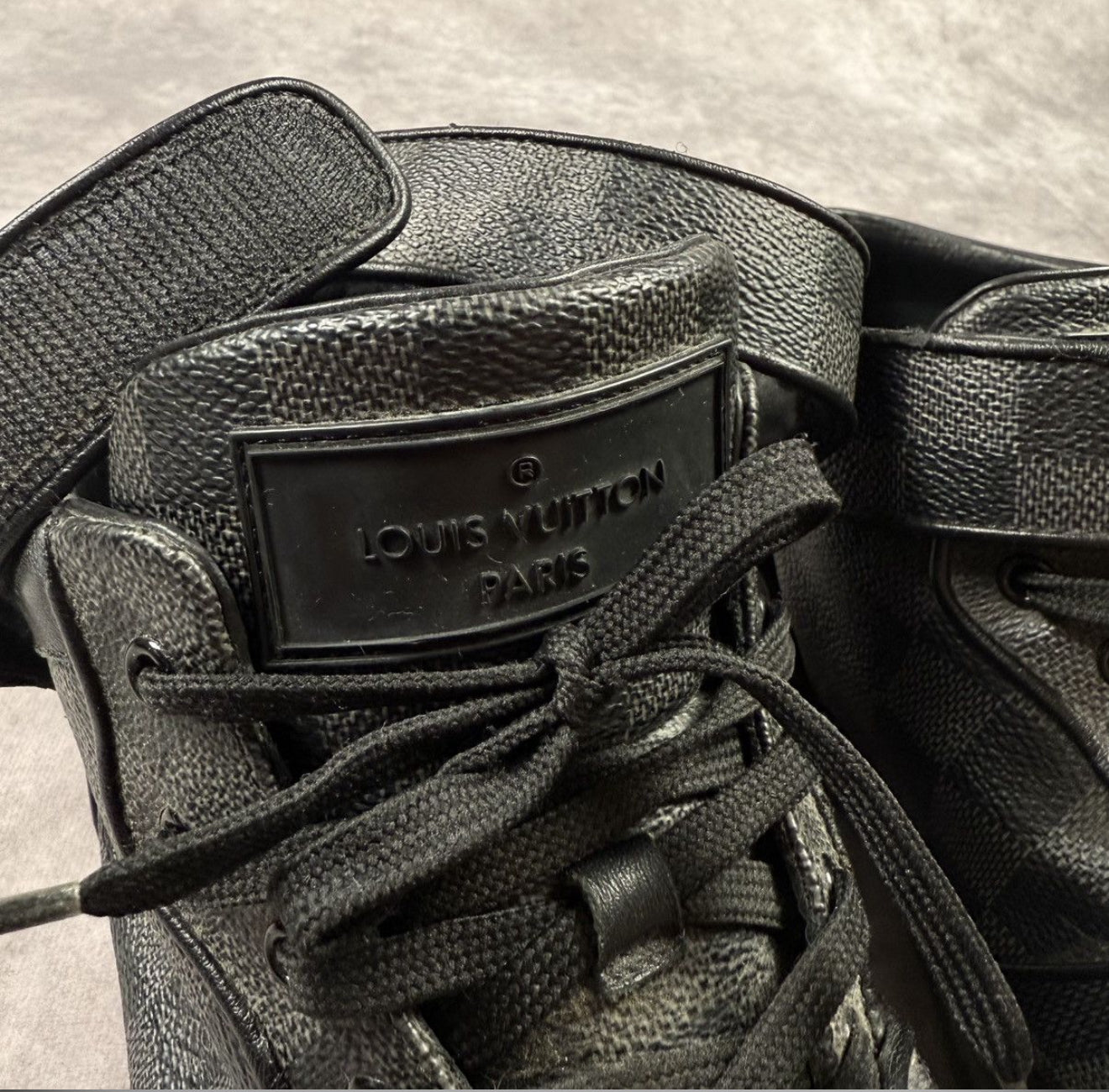 Louis Vuitton Damier Graphite Acapulco Shoes