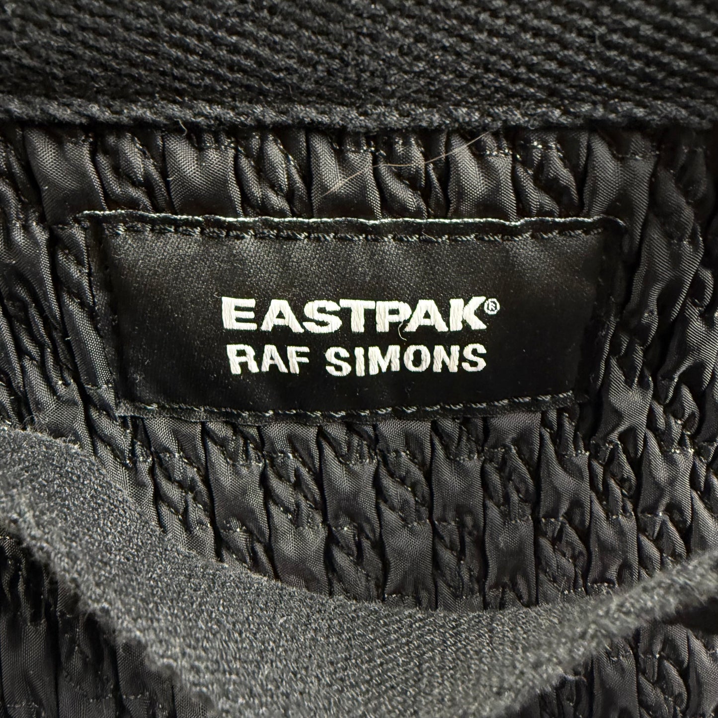 Raf Simons x Estpack Topload Loop Matlasse ‘Black’ Backpack