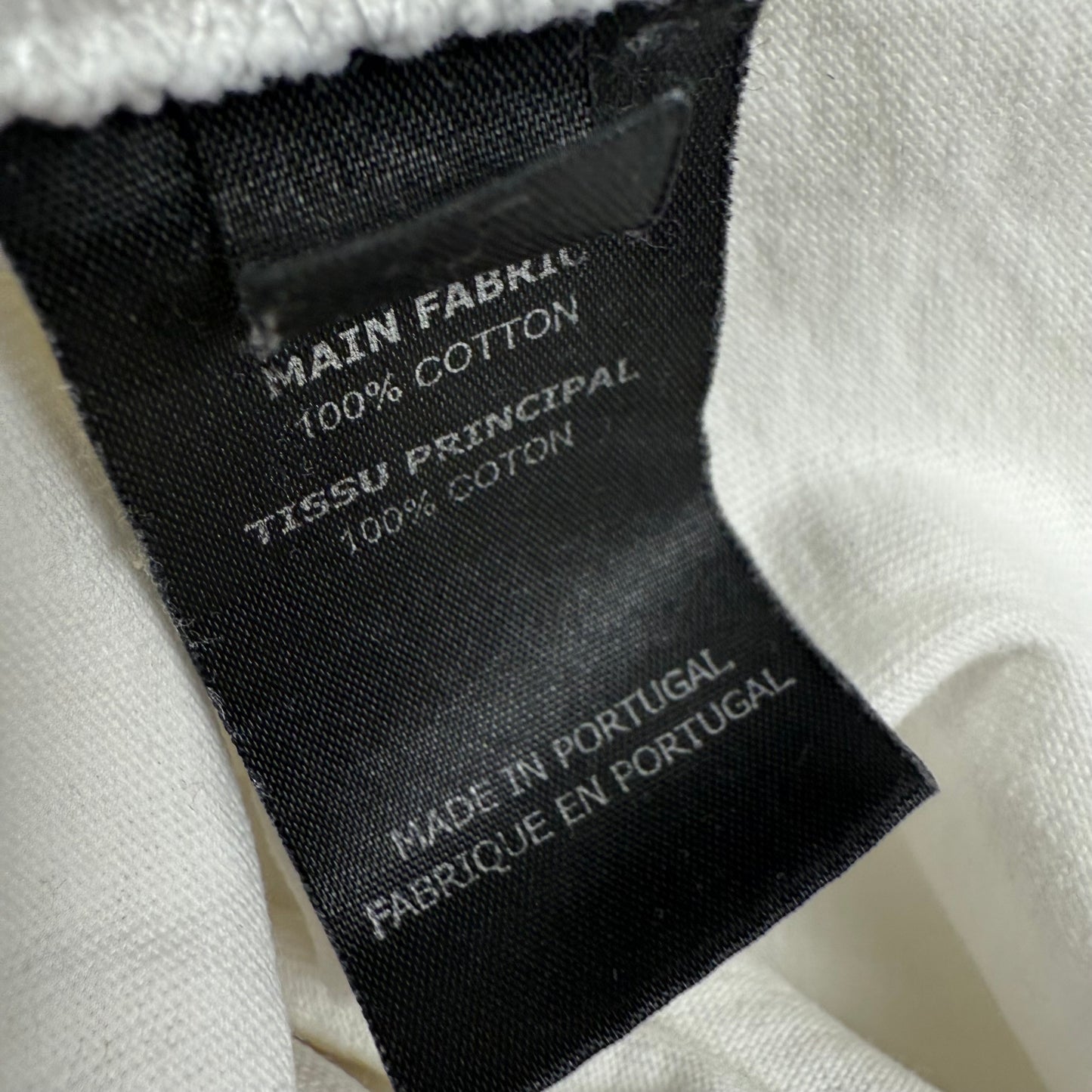 Vetements 2020 Shipping Label ‘White’ T-Shirt