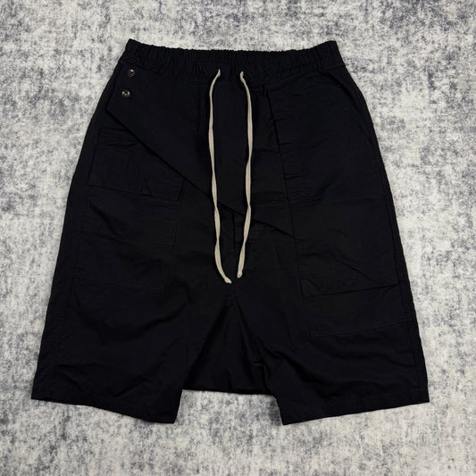 Rick Owens DRKSHDW Memphis Pod ‘Black’ Shorts