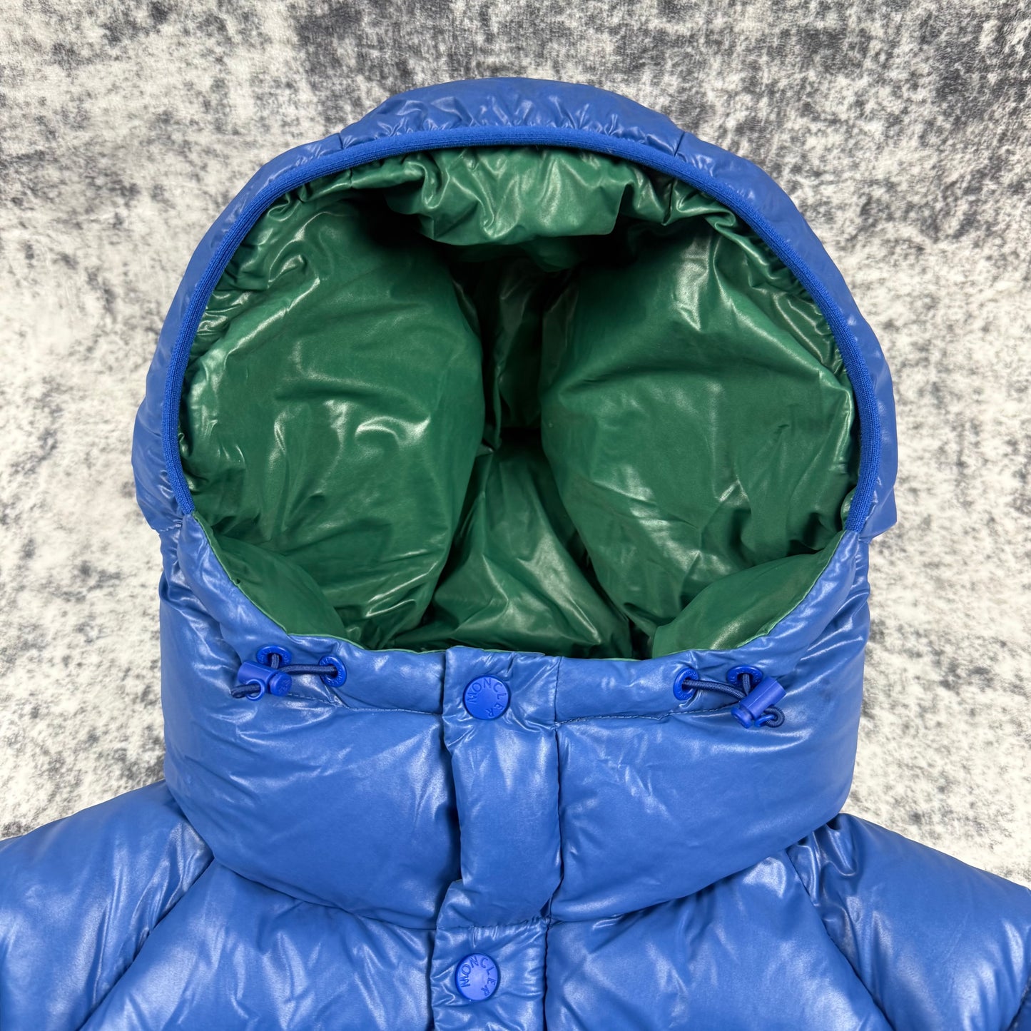 MONCLER Suginami Hooded Down ‘Blue’ Jacket