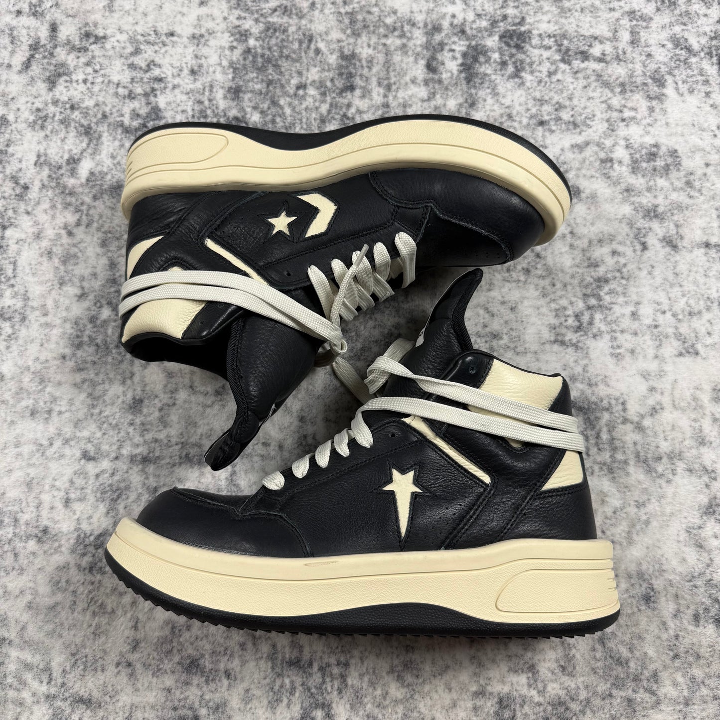 Rick Owens x Converse DRKSHDW TURBOWPN ‘Black/Milk’ Shoes