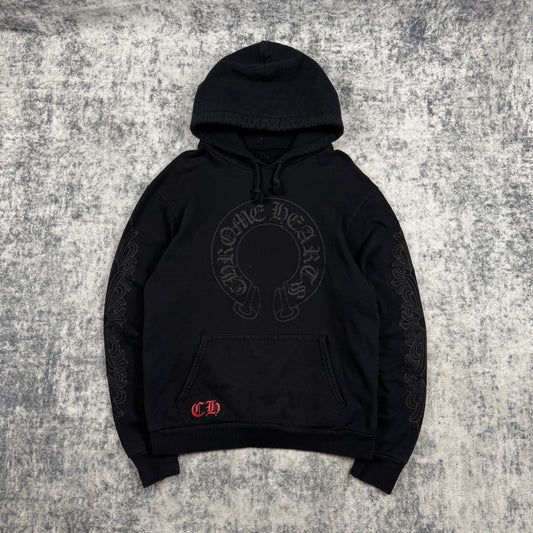 Chrome Hearts x Matty Boy Horseshoe Floral ‘Black’ Hoodie