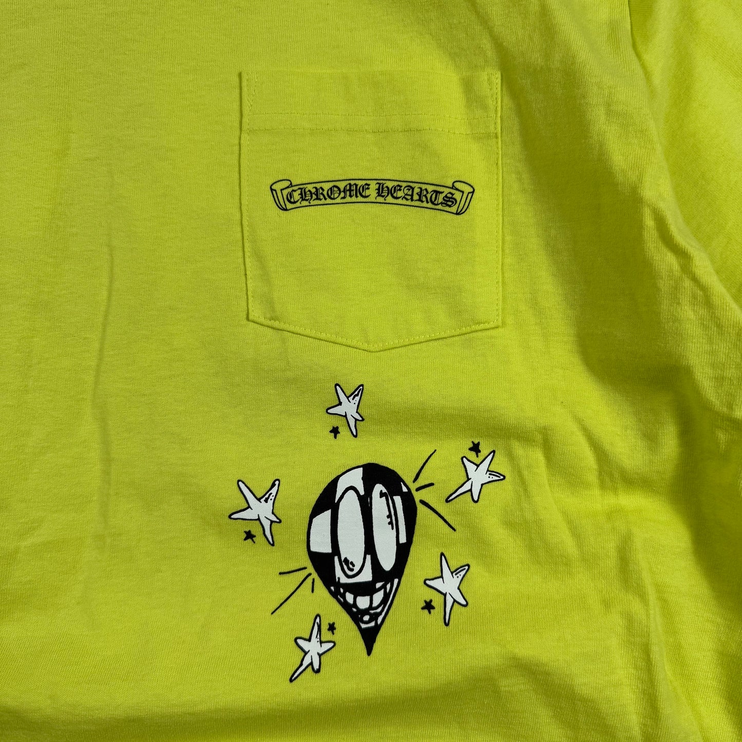 Chrome Hearts & Matty Boy Link ‘Lime Green’ T-shirt