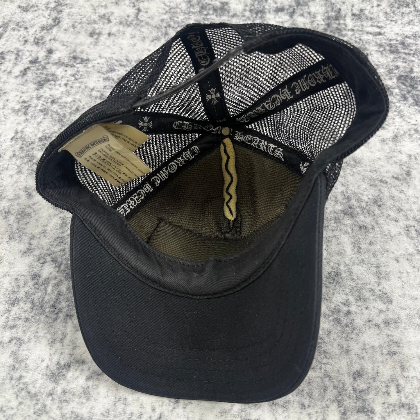 Chrome Hearts New York ‘Black’ Trucker Cap