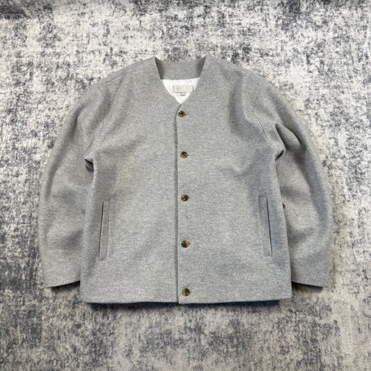 Kith Winter Classics 2024 Felted Jersey Jonah Liner Grey Jacket