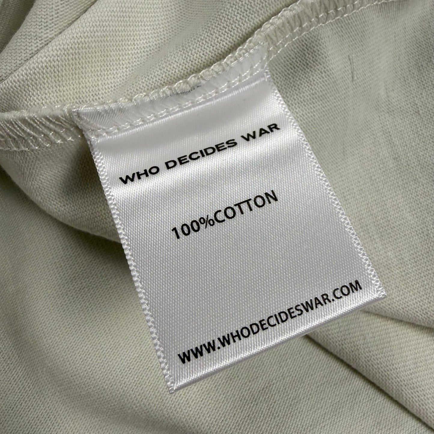 WHO DECIDES WAR Thorned Jersey T-Shirt