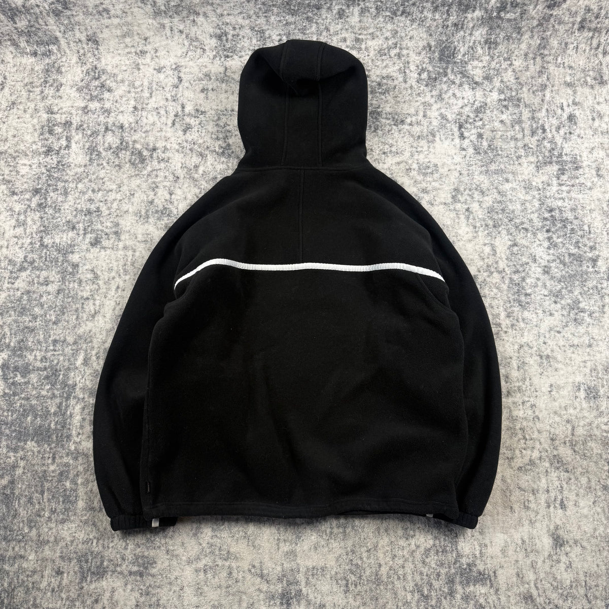 Supreme FW19 Polartec Half Zip ʼBlack’ Hooded Sweatshirt