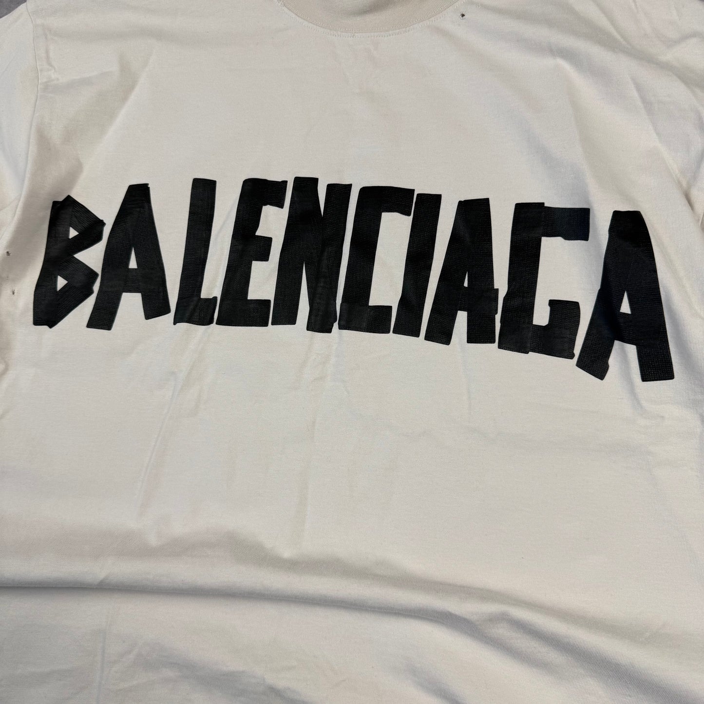 Balenciaga 24SS Tape Logo T-Shirt