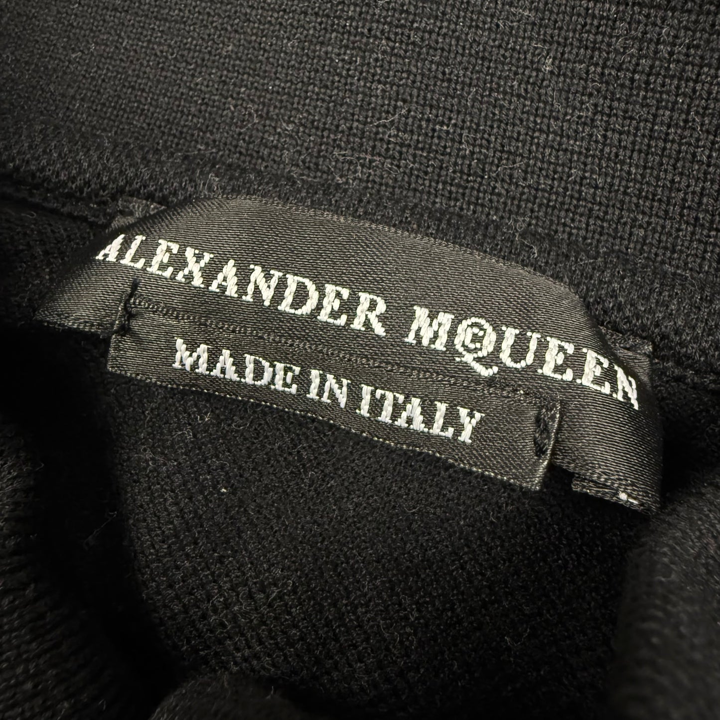 ALEXANDER MCQUEEN Dancing Skeleton honeycomb polo